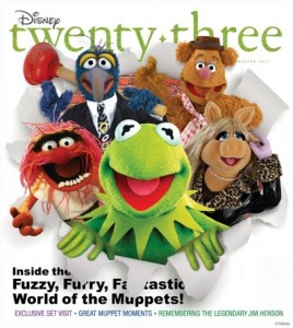 Disney Twenty-Three Magazine Goes  Behind The Scenes With The Muppets