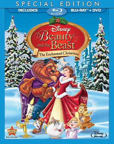 Beauty & the Beast Christmas bluray