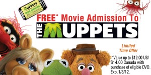 FREE Movie Admission To The Muppets from Disney Movie Rewards