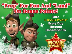 Disney Movie Rewards Bonus Points Program Starts Today!