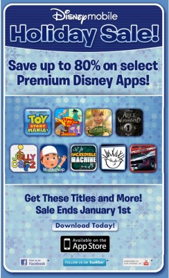 Save Big on Disney Apps at the App Store - Limited Time Offer