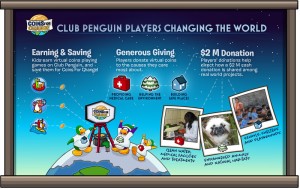 Disney's Club Penguin Empowers Players to Turn Online Play into Real World Change