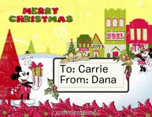 Create Your Custom Disney Holiday Cards & Gift Tags on Disney.com