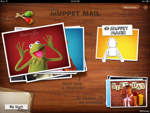 Disney's Muppet Mail now available for Apple's iPad