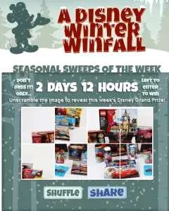 Disney Living - Winter Winfall Sweepstakes