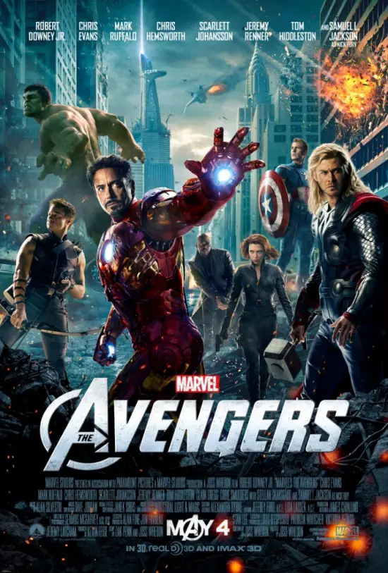 New Poster and Trailer For 'The Avengers' Lands