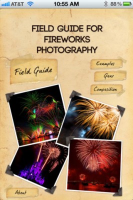 Disney World App Review - Fireworks Photography Field Guide