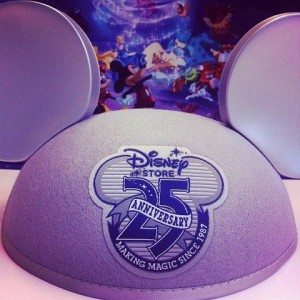 Free Mickey Ears in Celebration of Disney Store 25th Anniversary