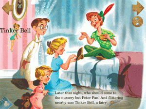 Disney Classic Peter Pan Re-imagined on iPad and iPhone