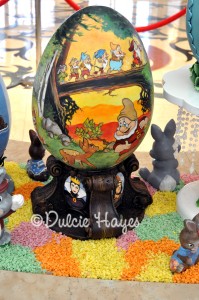 First Annual Easter Egg Display at the Grand Floridian Resort