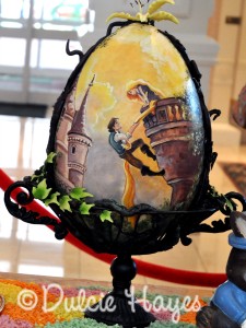 First Annual Easter Egg Display at the Grand Floridian Resort