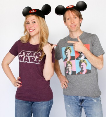 Actors Ashley Eckstein and James Arnold Taylor Host Star Wars Weekends 2012 at Walt Disney World
