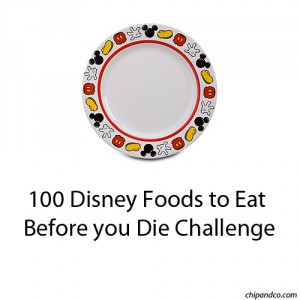 100 Disney Foods to Eat Before you Die Challenge