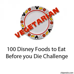 100 Disney VEGETARIAN Foods to Eat Before you Die Challenge