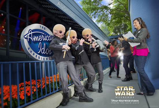 Star Wars Weekends 2012 - The Modal Nodes at the American Idol Experience at Disney's Hollywood Studios