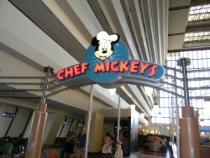 Enjoying Chef Mickey's As An Adult Diner