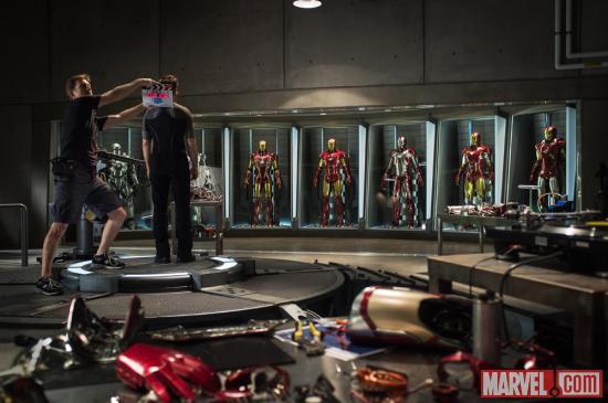 First Official From Set of 'Iron Man 3' Has Arrived