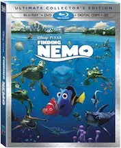 FINDING NEMO on Blu-ray 3D, Blu-ray Hi-Def & DVD 12/4!
