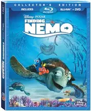 FINDING NEMO on Blu-ray 3D, Blu-ray Hi-Def & DVD 12/4!