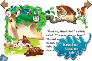 Bambi: Disney Classics Storybook app for iPad, iPod, and iPhone.
