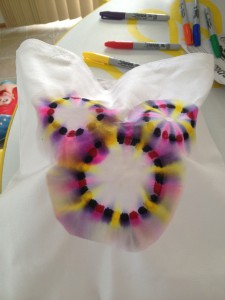 Make your own Tie Dye Mickey Tote Bags