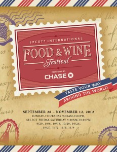2012 Epcot International Food & Wine Festival Full Details and Schedule of Events