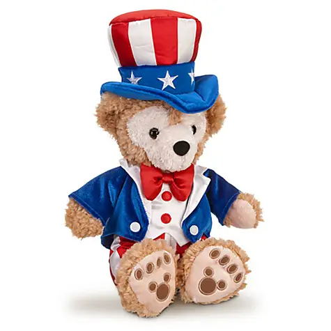 patriotic Duffy Bear