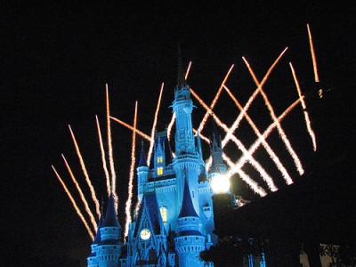 Dinner and a Fireworks Show at Walt Disney World