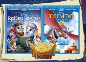 Disney Double Blu-ray Giveaway