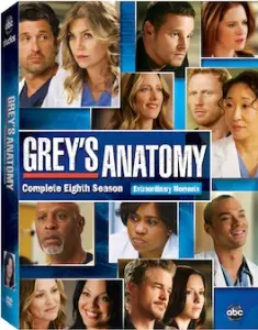Grey's Anatomy Season 8 DVD Crashes the Shelves on 9/4