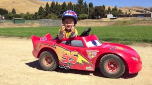 Tuner dad turns son’s Lightning McQueen into real electric runner