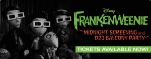 Frankenweenie Midnight Screening & Party for D23 Members
