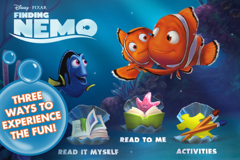 Finding Nemo: Storybook Deluxe app