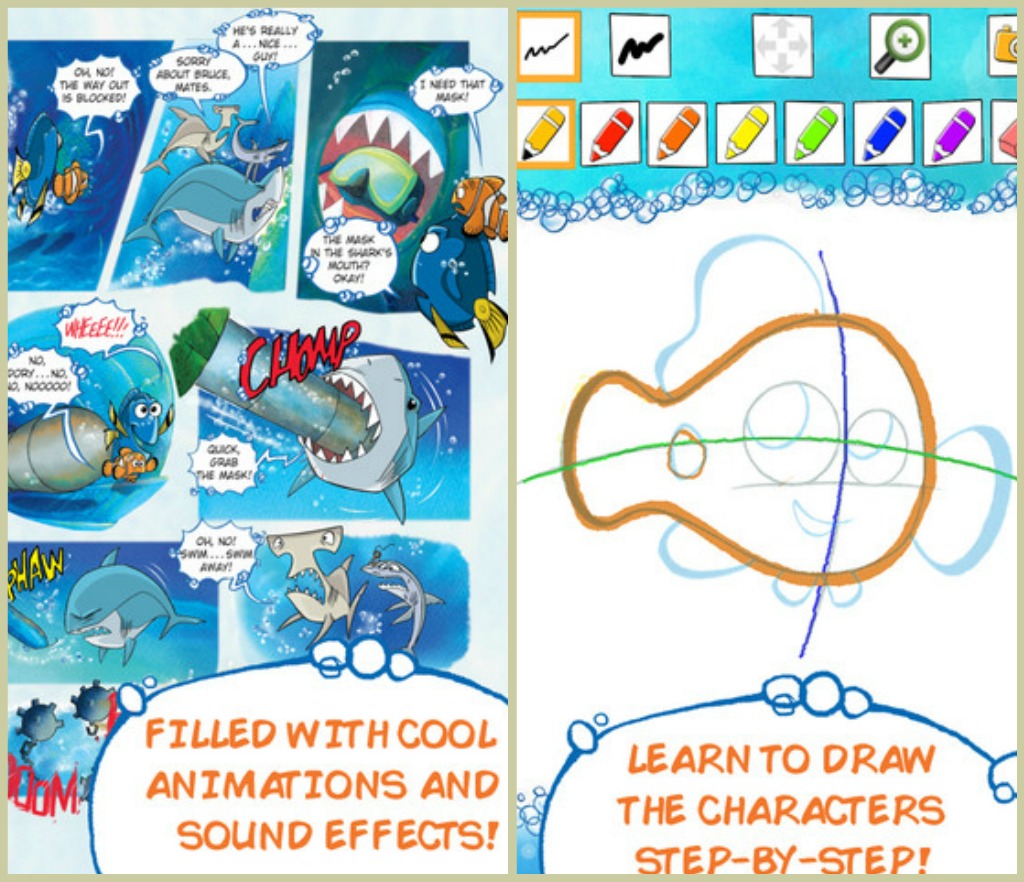 Finding Nemo Interactive Comic