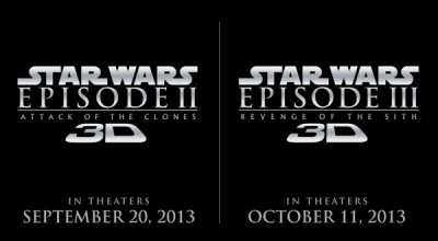 Lucasfilm Announces Back-to-back 3D Releases for Star Wars Episodes II and III Fall 2013