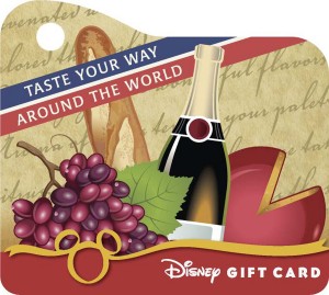 ‘Taste Your Way Around the World’ with a Disney Gift Card at the Epcot International Food & Wine Festival Presented by Chase