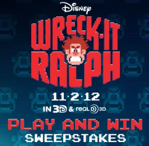 Wreck it Ralph and Play & Win Sweepstakes and all new Trailer!