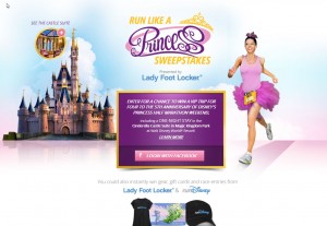 Run Like a Disney Princess Sweepstakes