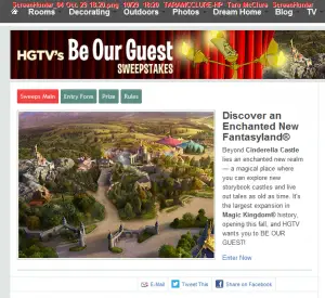 HGTV is Giving Away a VIP Trip to Disney! Enter Here!