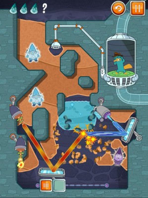 20 New Laser-Reflecting Levels for Hit Mobile Puzzler "Where's My Perry?"