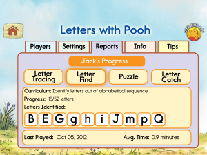 Disney's Letters with Pooh - App Review!