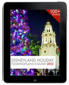 Now Available - Disneyland Holiday Touring Plans E-Guide 2012