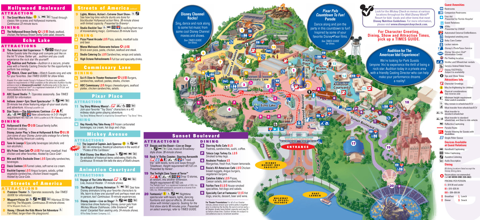 All New 2013 Walt Disney World Park Maps Chip and Co
