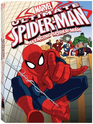Ultimate Spider-Man Avenging DVD box art
