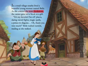 Belle storybook app