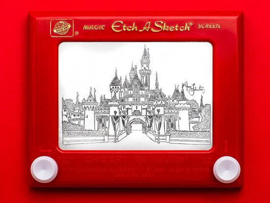castle etch and a sketch