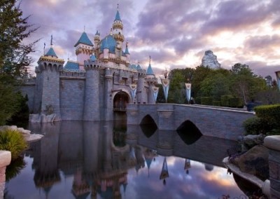 Disneyland castle side