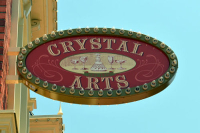 Crystal Arts sign