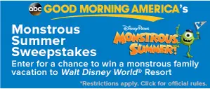 gma monstrous summer sweeps