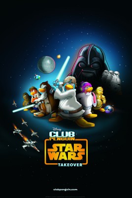 Club Penguin Star Wars Takeover poster